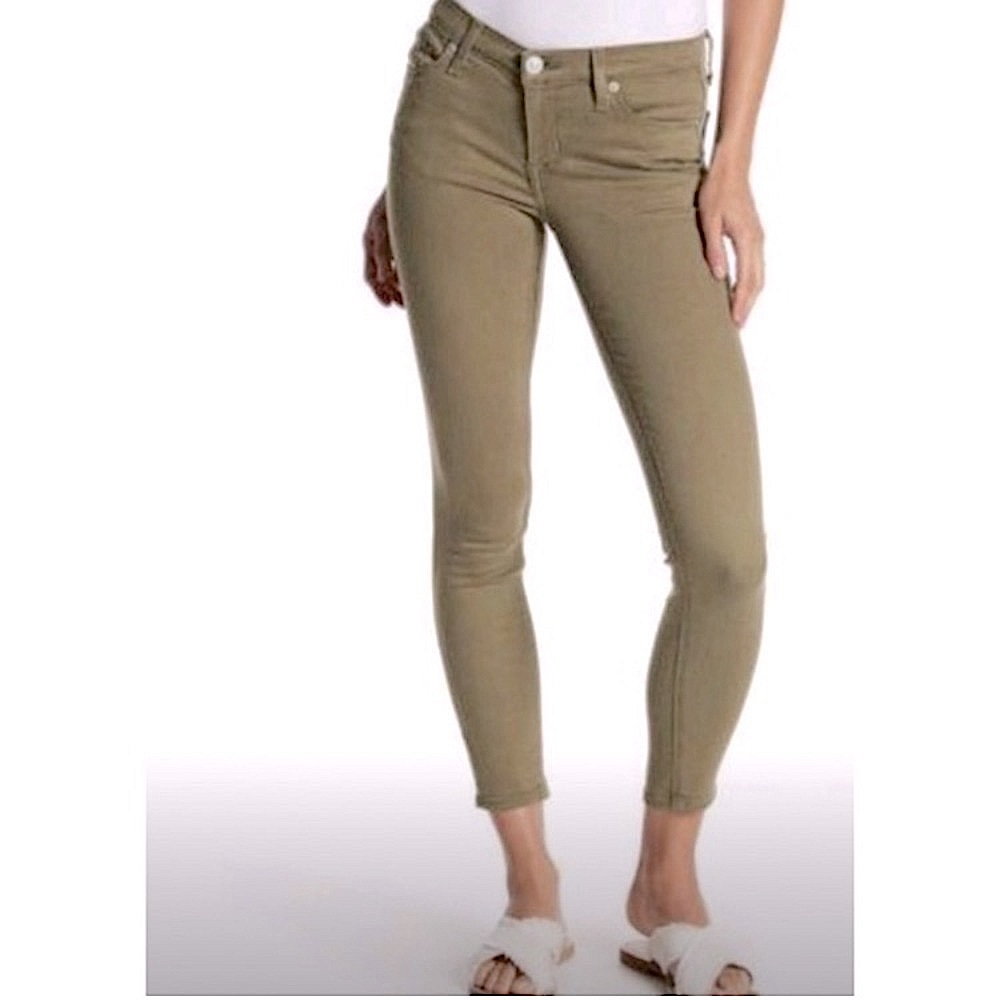 JustFab Women’s Skinny Khaki Jeans